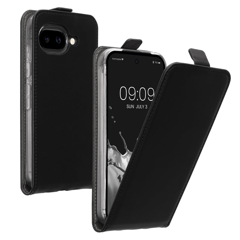 kwmobile Schutzhülle kompatibel mit Google Pixel 10a - Flip Case Handyhülle