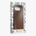 kwmobile Echtholz Schutzhülle kompatibel mit Google Pixel 10a Hülle Cover aus TPU Kompatibel mit MagSafe Case