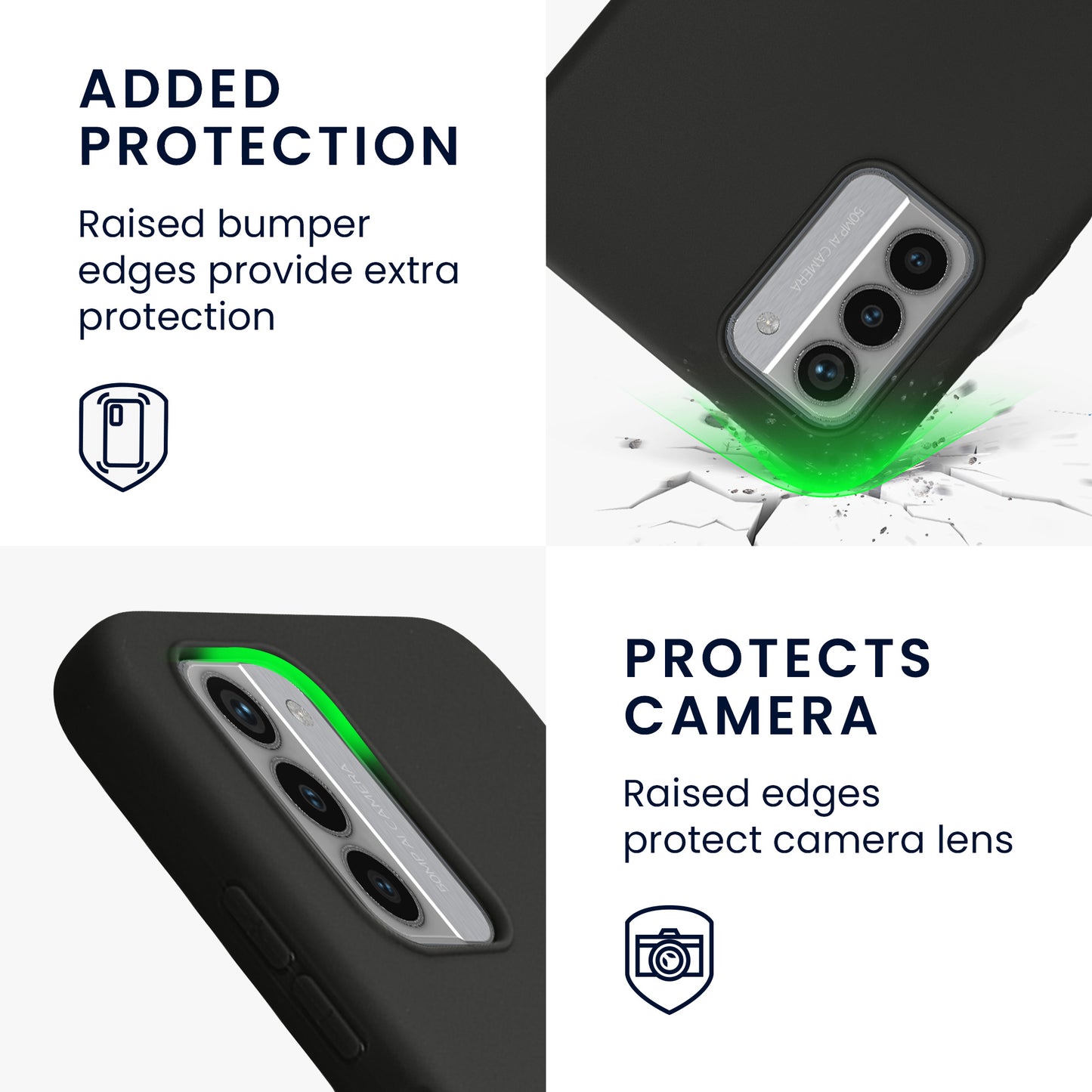 kwmobile Handyhülle für Nokia G42 5G Hülle Kabelloses Laden Schutzhülle Cover