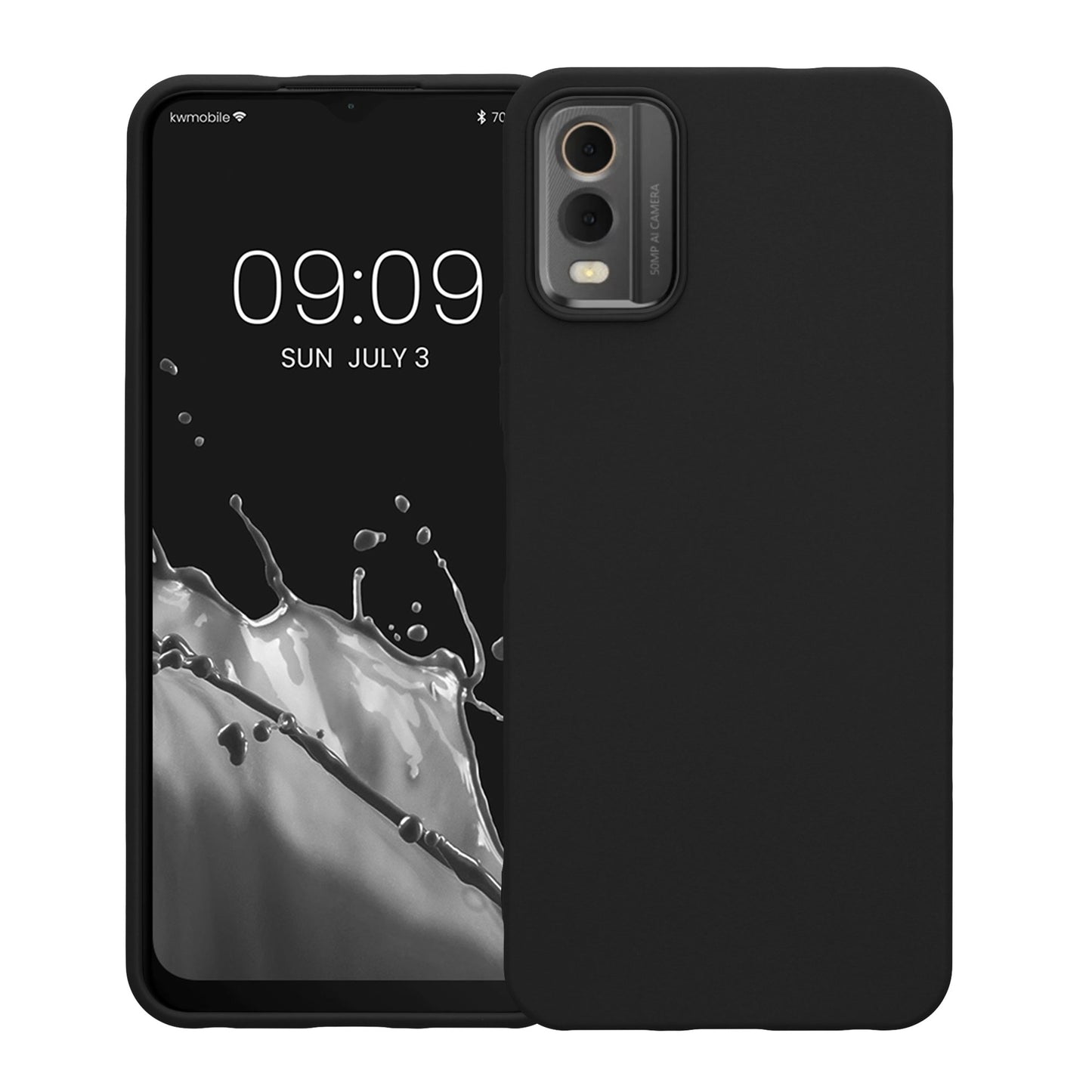 kwmobile Handyhülle für Nokia C32 Hülle - Kabelloses Laden - Schutzhülle Cover