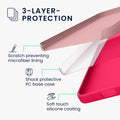 kwmobile Handyhülle für Samsung Galaxy S23 FE Hülle - Case Silikon - Kabelloses Laden - Schutzhülle Cover