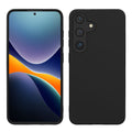 kwmobile Hülle kompatibel mit Samsung Galaxy S24 Hülle - TPU Silikon Handyhülle weich schlank - Case stoßabsorbierend flexibel - kabelloses Laden - Schwarz Schwarz  