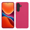 kwmobile Hülle kompatibel mit Samsung Galaxy S24 Hülle - TPU Silikon Handyhülle weich schlank - Case stoßabsorbierend flexibel - kabelloses Laden - Neon Pink Neon Pink  