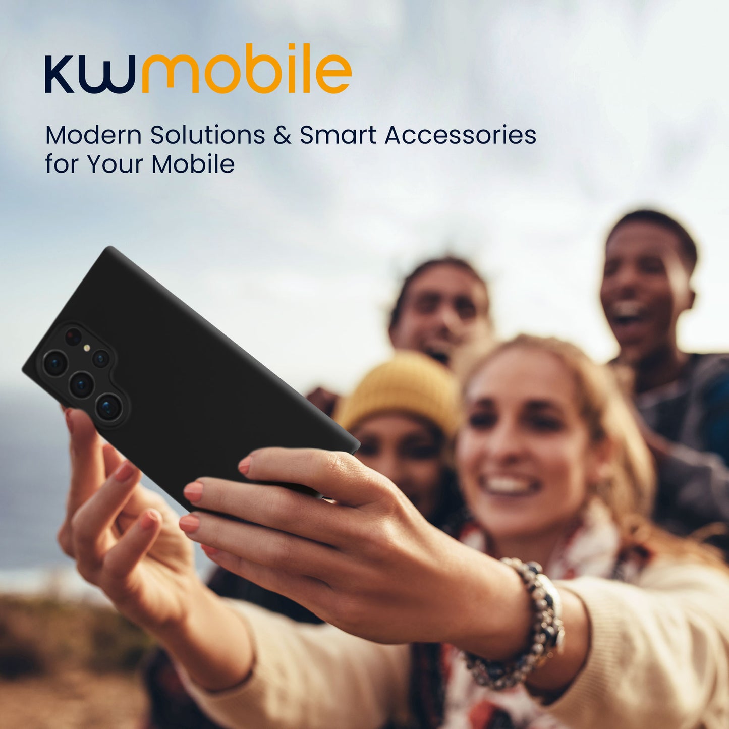 kwmobile Hülle kompatibel mit Samsung Galaxy S24 Ultra Hülle weich schlank Case stoßabsorbierend flexibel kabelloses Laden