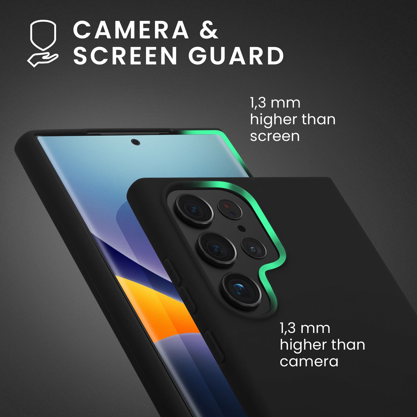 kwmobile Hülle kompatibel mit Samsung Galaxy S24 Ultra Hülle weich schlank Case stoßabsorbierend flexibel kabelloses Laden