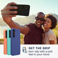 kwmobile Handyhülle für Samsung Galaxy A55 5G Hülle - Case Silikon - Kabelloses Laden - Schutzhülle Cover