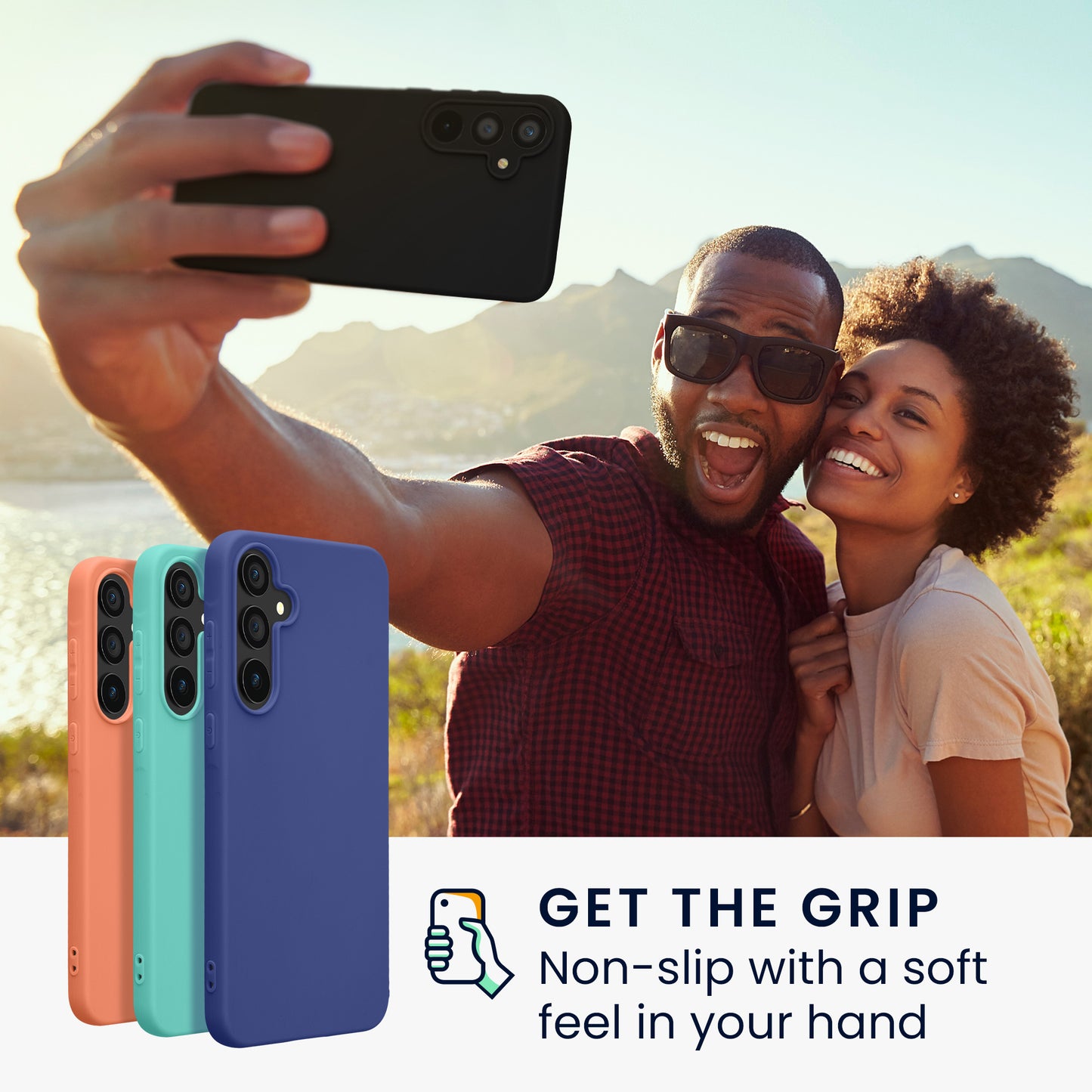 kwmobile Handyhülle für Samsung Galaxy A55 5G Schutzhülle Cover