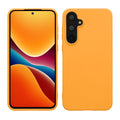 kwmobile Hülle kompatibel mit Samsung Galaxy A55 5G Hülle - weiches TPU Silikon Case - Cover geeignet für kabelloses Laden - Fruity Orange Fruity Orange  