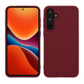 kwmobile Hülle kompatibel mit Samsung Galaxy A55 5G Hülle - weiches TPU Silikon Case - Cover geeignet für kabelloses Laden - Bordeaux Violett Bordeaux Violett  