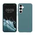 kwmobile Hülle kompatibel mit Samsung Galaxy A55 5G Hülle - weiches TPU Silikon Case - Cover geeignet für kabelloses Laden - Arctic Night Arctic Night  