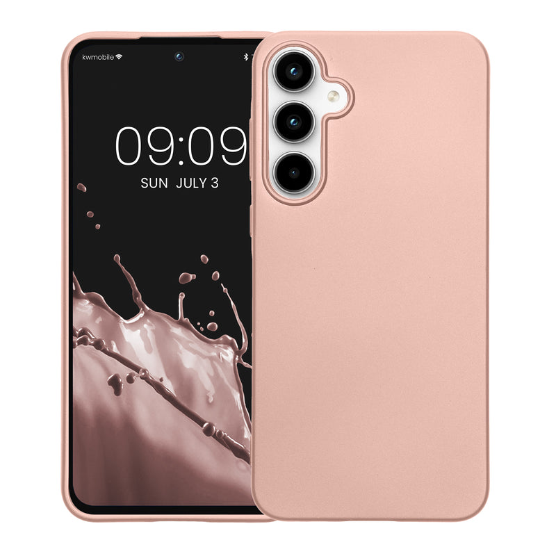 kwmobile Handyhülle für Samsung Galaxy A55 5G Hülle - Silikon Case - Schutzhülle Cover