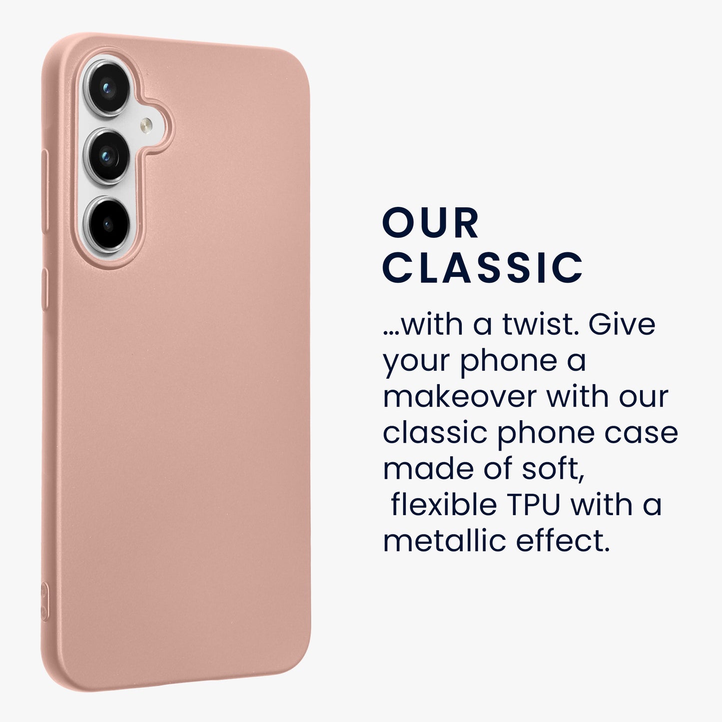kwmobile Handyhülle für Samsung Galaxy A55 5G Hülle - Silikon Case - Schutzhülle Cover