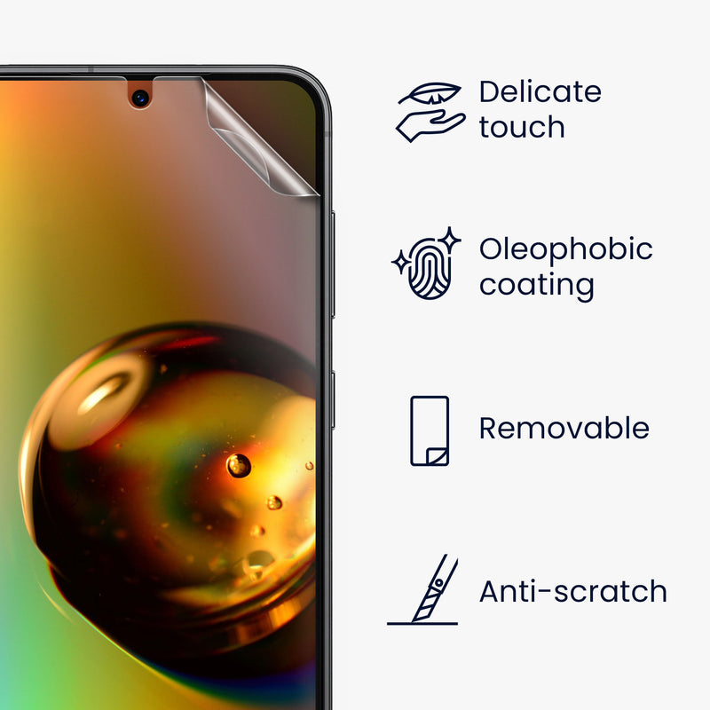 kwmobile Displayschutzfolie kompatibel mit Samsung Galaxy S24 Plus Folie Set