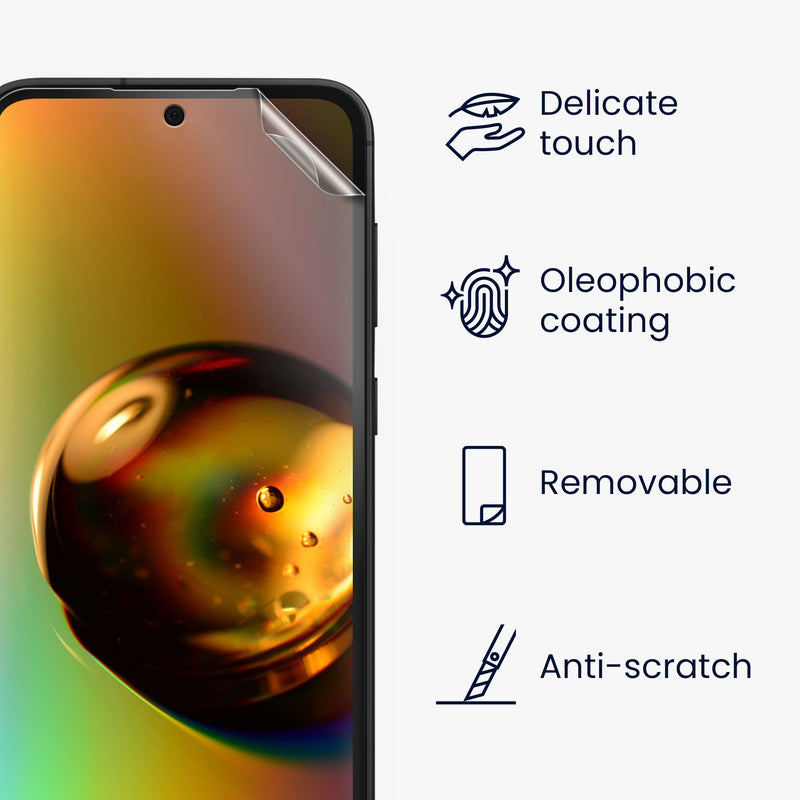 6x Folie kristallklar für Samsung Galaxy S23 FE