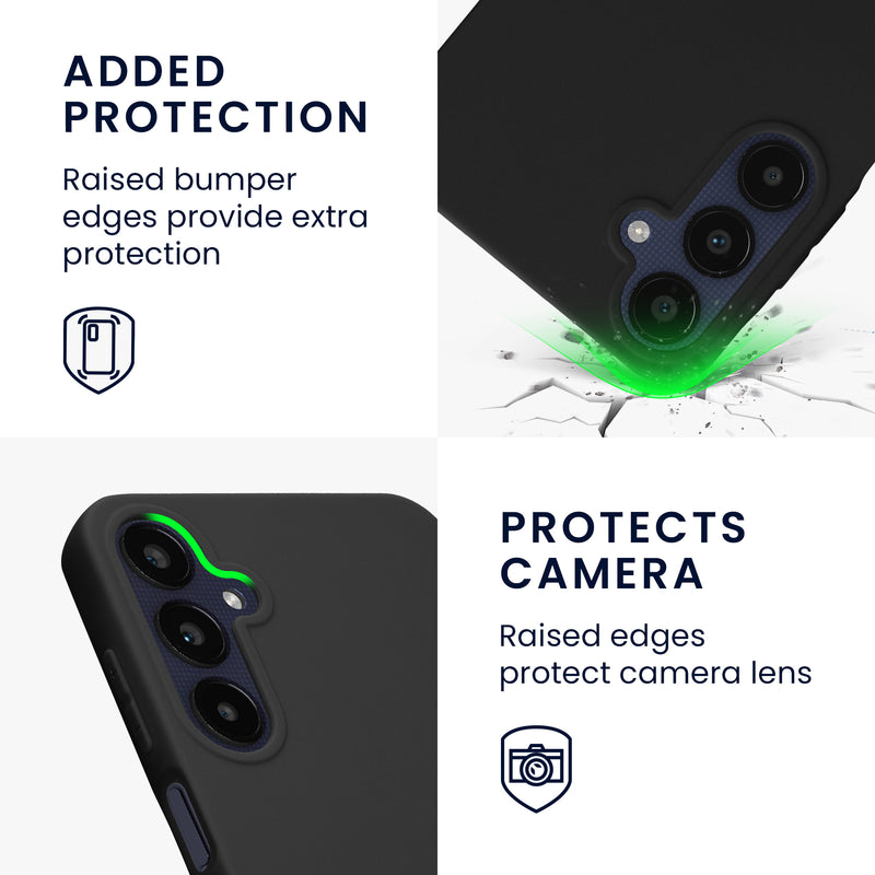 kwmobile Handyhülle für Samsung Galaxy A25 Hülle - Kabelloses Laden - Schutzhülle Cover