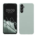 kwmobile Hülle kompatibel mit Samsung Galaxy A05s Hülle - weiches TPU Silikon Case - Cover geeignet für kabelloses Laden - Cool Mint Cool Mint  
