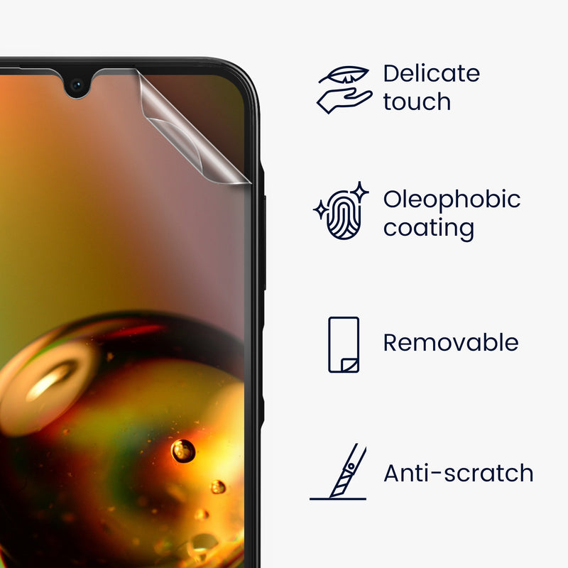 3x Folie kristallklar für Samsung Galaxy A25