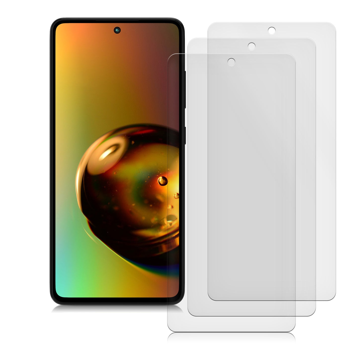 3x Displayschutzfolie matt kompatibel mit Samsung Galaxy A52 / A52 5G / A52s 5G