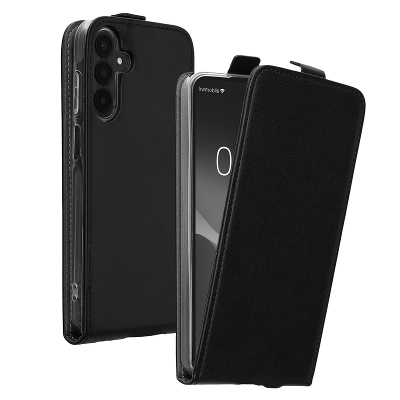 kwmobile Schutzhülle kompatibel mit Samsung Galaxy A15 5G - Hülle Handy - Flip Case Handyhülle