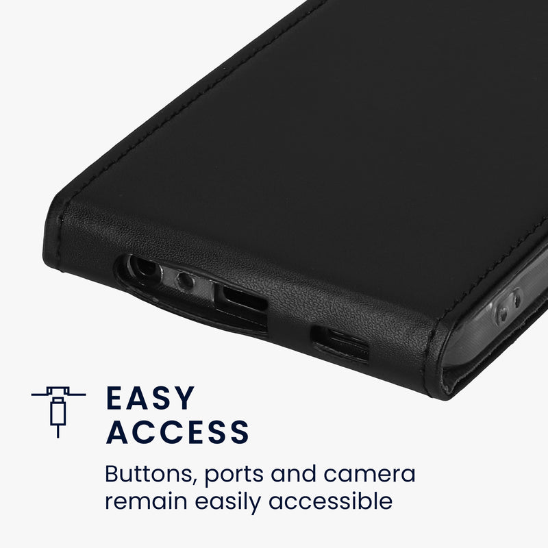 kwmobile Schutzhülle kompatibel mit Samsung Galaxy A15 5G - Hülle Handy - Flip Case Handyhülle