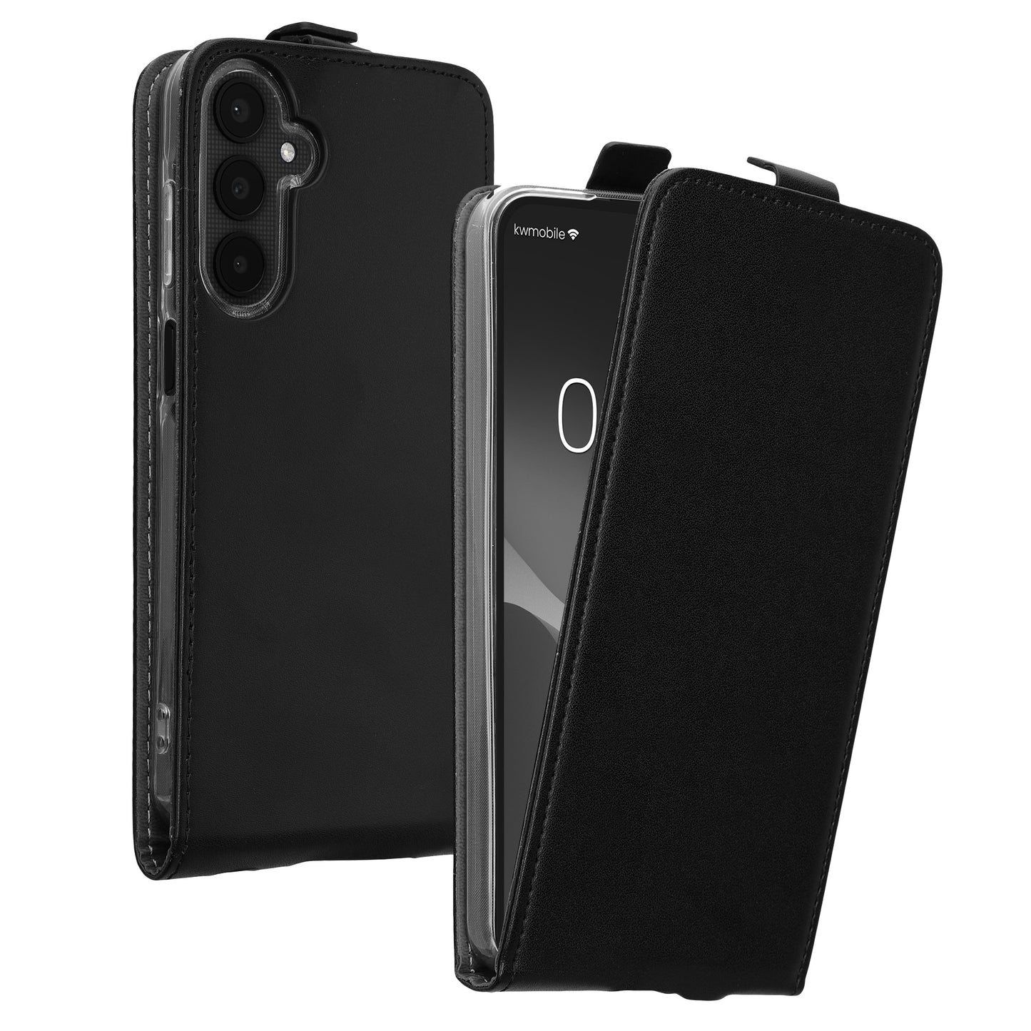 kwmobile Schutzhülle kompatibel mit Samsung Galaxy A25 - Flip Case Handyhülle