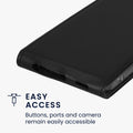 kwmobile Schutzhülle kompatibel mit Samsung Galaxy A25 - Flip Case Handyhülle
