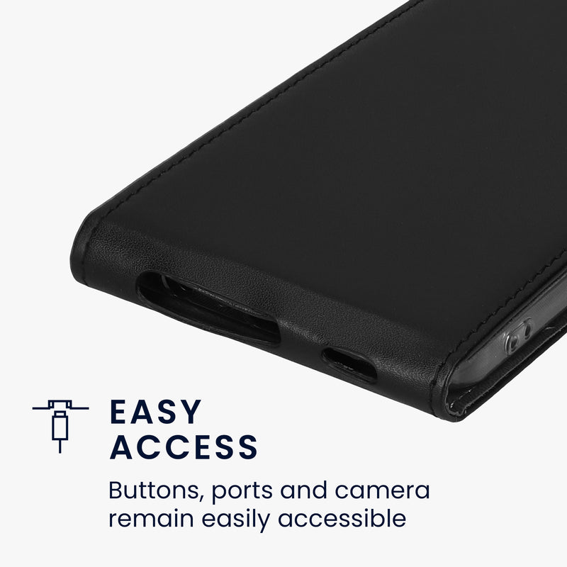 kwmobile Schutzhülle kompatibel mit Samsung Galaxy A25 - Flip Case Handyhülle