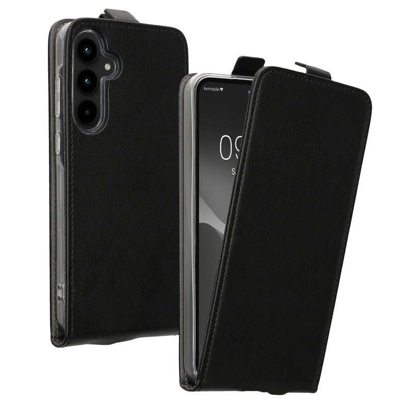 kwmobile Schutzhülle kompatibel mit Samsung Galaxy A55 5G - Hülle Handy - Flip Case Handyhülle
