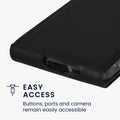 kwmobile Schutzhülle kompatibel mit Samsung Galaxy A55 5G - Hülle Handy - Flip Case Handyhülle