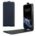 kwmobile Schutzhülle kompatibel mit Samsung Galaxy A55 5G - Hülle Handy - Flip Case Handyhülle Dunkelblau Dunkelblau  