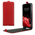 kwmobile Schutzhülle kompatibel mit Samsung Galaxy A55 5G - Hülle Handy - Flip Case Handyhülle Dunkelrot Dunkelrot  