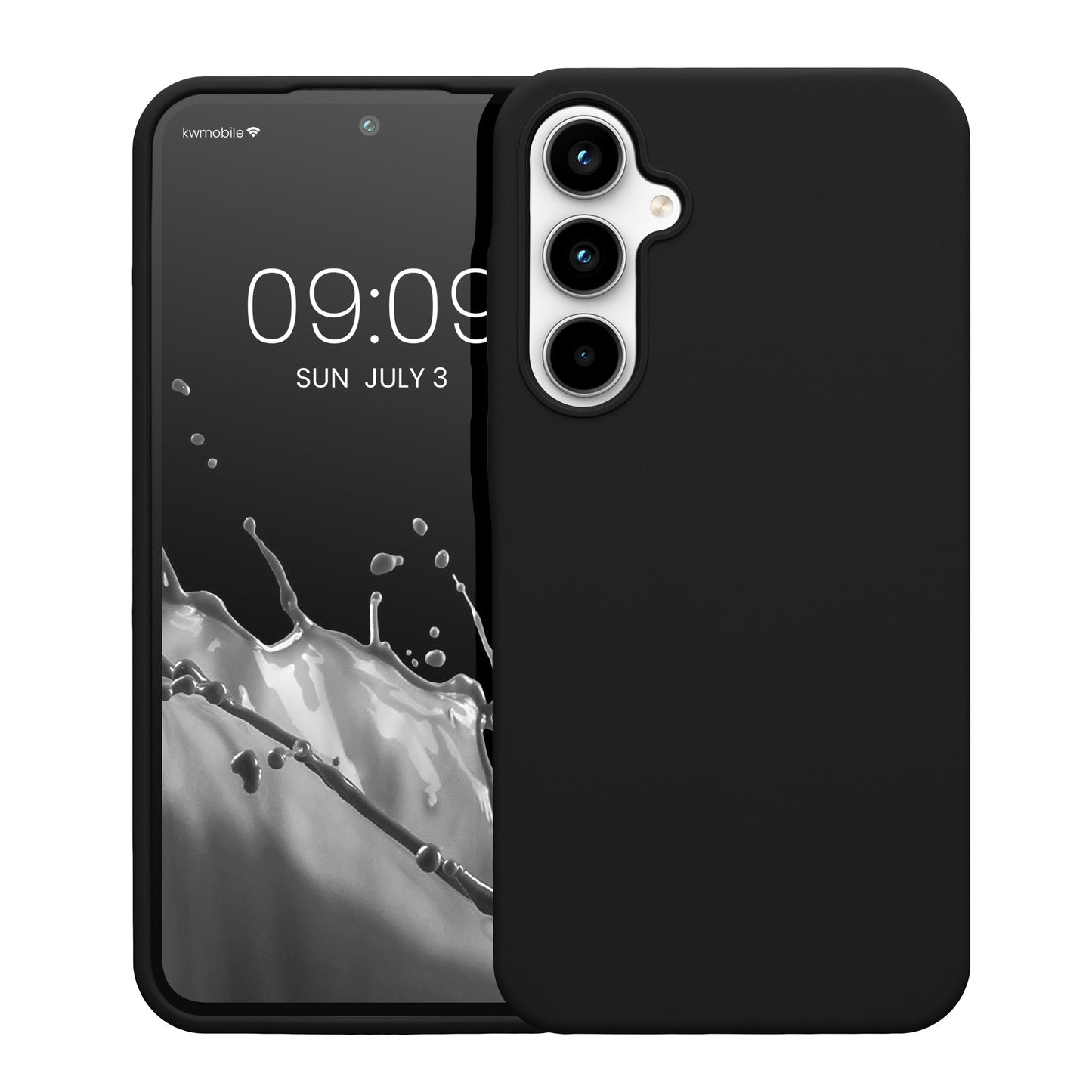 kwmobile Handyhülle für Samsung Galaxy A35 Hülle Case Silikon Kabelloses Laden Schutzhülle Cover