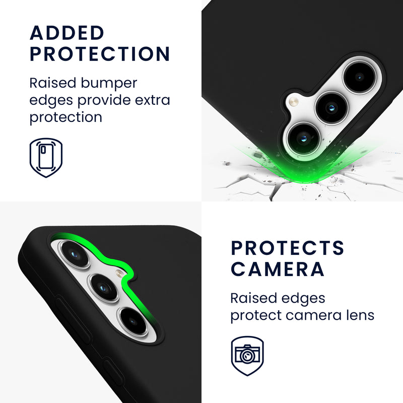 kwmobile Handyhülle für Samsung Galaxy A35 Hülle Case Silikon Kabelloses Laden Schutzhülle Cover