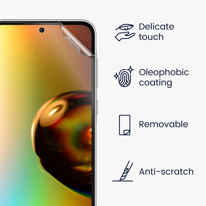 3x Folie kristallklar für Samsung Galaxy A35