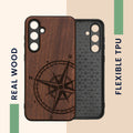 kwmobile Hülle kompatibel mit Samsung Galaxy S23 FE Handy Cover TPU Handyhülle Indische Sonne