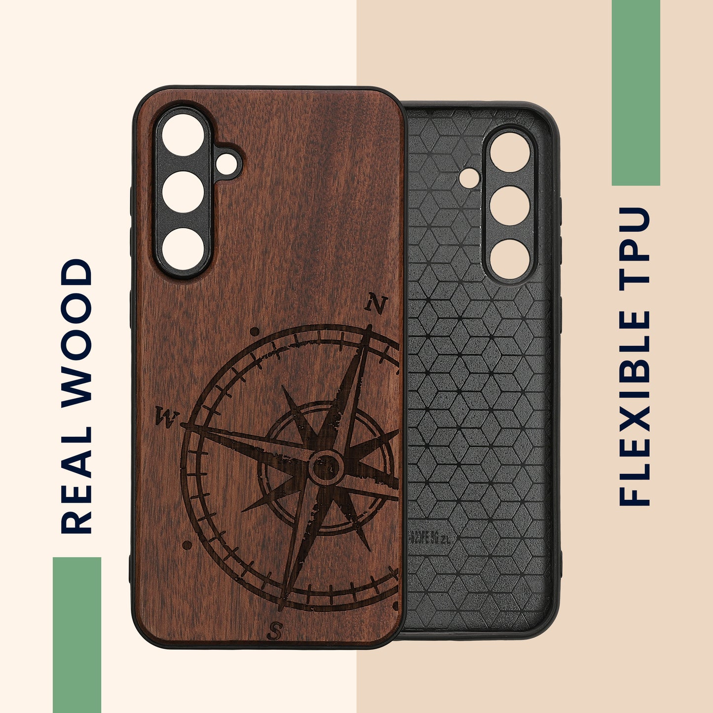 kwmobile Hülle kompatibel mit Samsung Galaxy S23 FE Handy Cover TPU Handyhülle Indische Sonne