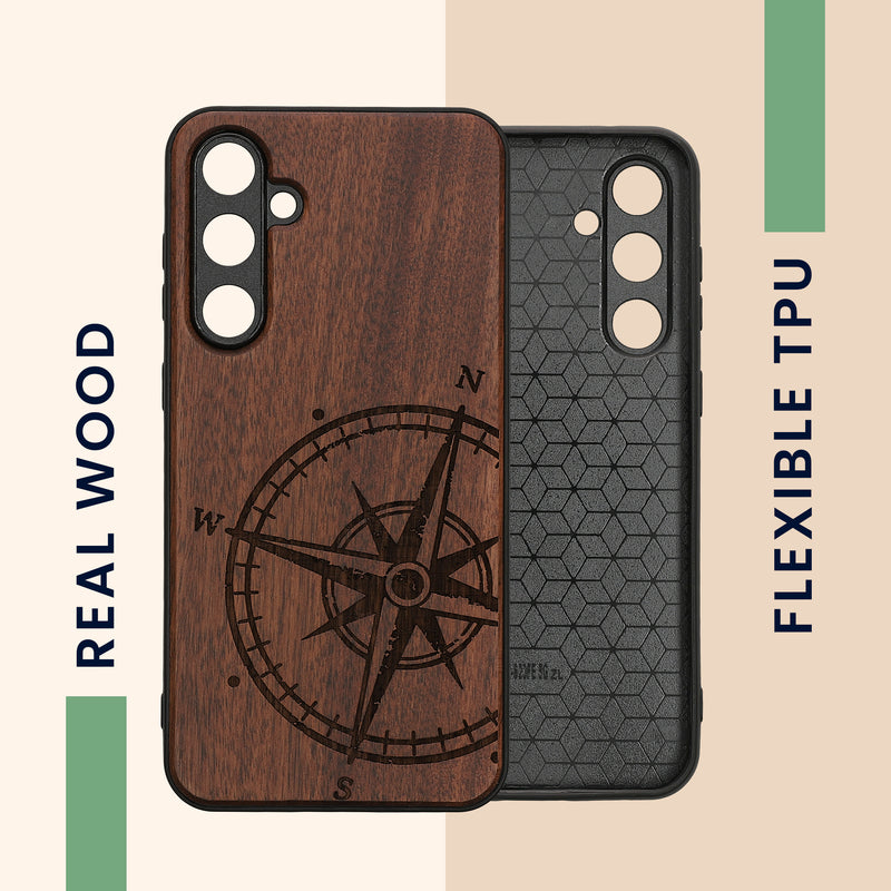 kwmobile Hülle kompatibel mit Samsung Galaxy S23 FE Handy Cover TPU Handyhülle Indische Sonne