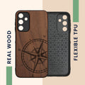 kwmobile Hülle kompatibel mit Samsung Galaxy A15 5G Handy Cover TPU Handyhülle Anker Vintage