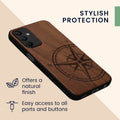 kwmobile Hülle kompatibel mit Samsung Galaxy A15 5G Handy Cover TPU Handyhülle Anker Vintage