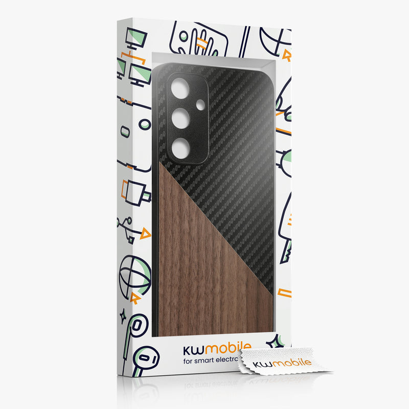 kwmobile Hülle kompatibel mit Samsung Galaxy A35 - Handyhülle - Handy Schutzhülle - Smartphone Cover