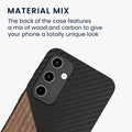 kwmobile Hülle kompatibel mit Samsung Galaxy A35 - Handyhülle - Handy Schutzhülle - Smartphone Cover