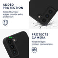 kwmobile Hülle kompatibel mit Samsung Galaxy S22 Hülle magnetisches Silikon Case kompatibel mit MagSafe Cover gummiert