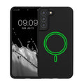 kwmobile Hülle kompatibel mit Samsung Galaxy S22 Plus Hülle - magnetisches Silikon Case kompatibel mit MagSafe - Cover gummiert