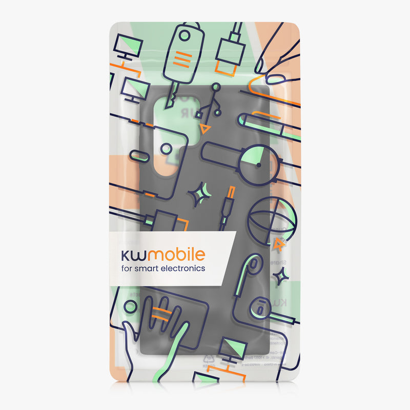kwmobile Hülle kompatibel mit Samsung Galaxy S22 Ultra Hülle magnetisches Case kompatibel mit MagSafe Cover gummiert