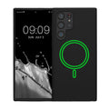 kwmobile Hülle kompatibel mit Samsung Galaxy S22 Ultra Hülle magnetisches Case kompatibel mit MagSafe Cover gummiert