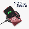 Magnetische Silikon Hülle für Samsung Galaxy S23 Plus Dark Rose