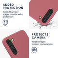 Magnetische Silikon Hülle für Samsung Galaxy S23 Plus Dark Rose