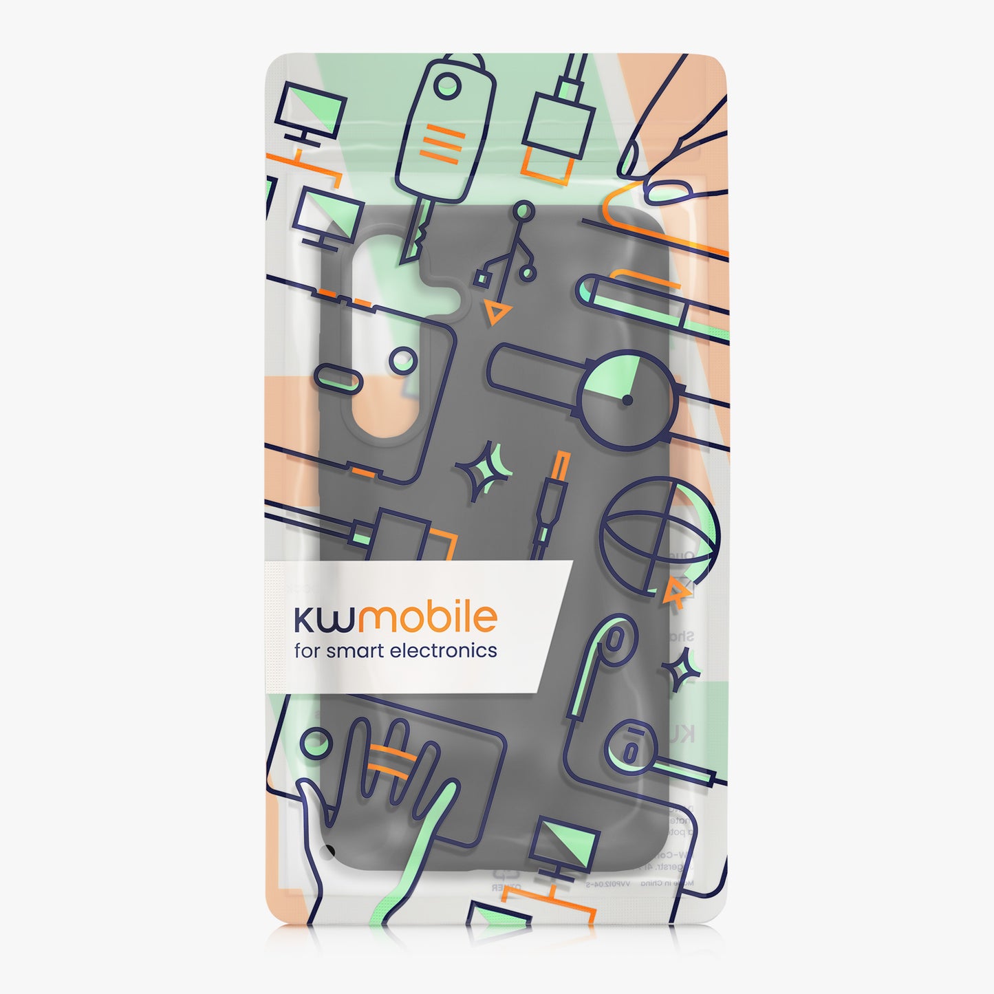 kwmobile Hülle kompatibel mit Samsung Galaxy S24 Plus Hülle - magnetisches Silikon Case kompatibel mit MagSafe - Cover gummiert