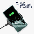 kwmobile Hülle kompatibel mit Samsung Galaxy S24 Ultra Hülle - magnetisches Silikon Case kompatibel mit MagSafe - Cover gummiert