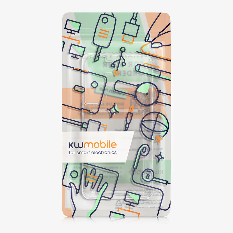 kwmobile Hülle kompatibel mit Samsung Galaxy S22 Plus Handyhülle Kunststoff TPU Cover mit Kartenfach Hartes Case Schutzhülle